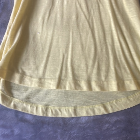 Yellow tank top with cupcakes “cupcakes are muffins that believe in magic” - Picture 4 of 4